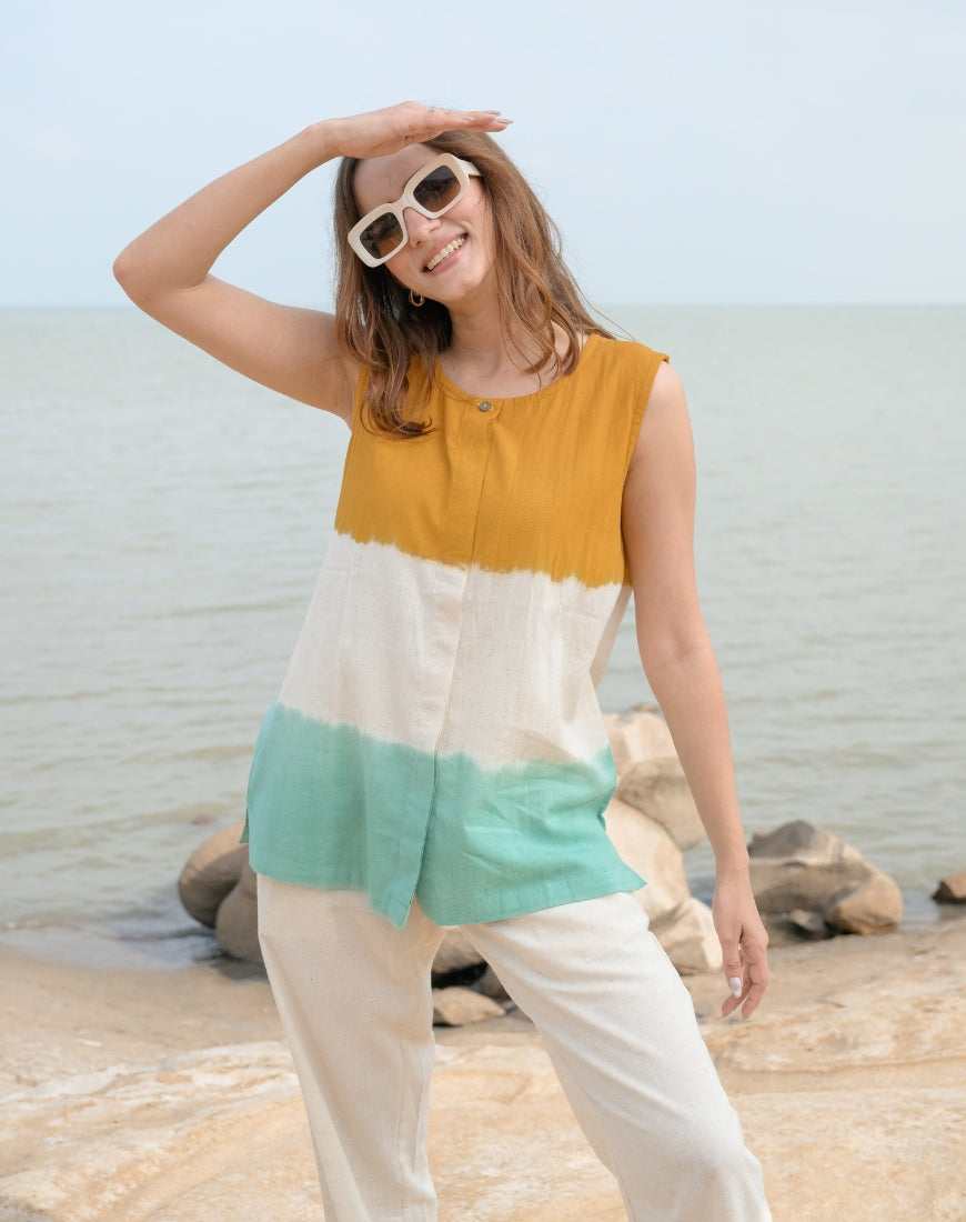 Aam Panna Tie-Dye Top