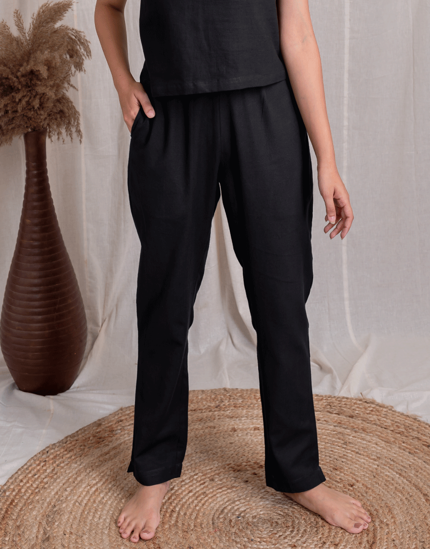 Buy White 63% Polyester Plain Straight Pant For Men by Dash and Dot Online  at Aza Fashions.