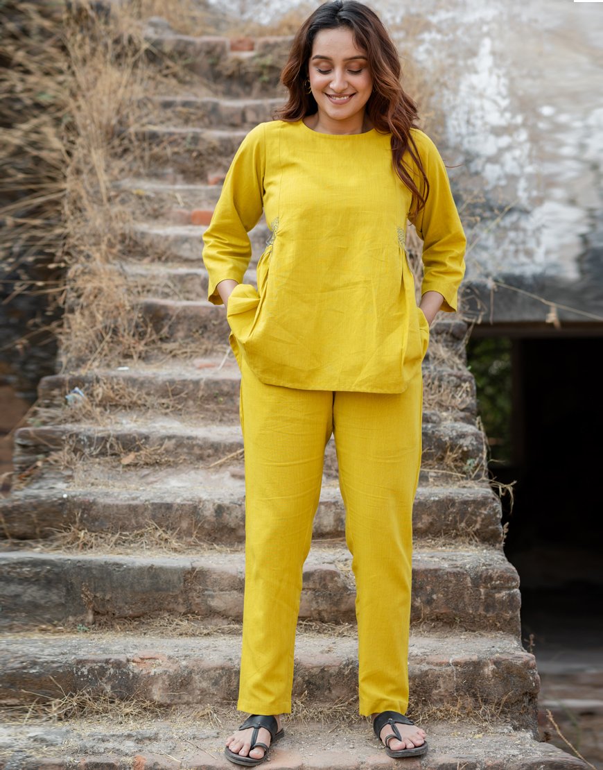 Canary Yellow Co-ord Set