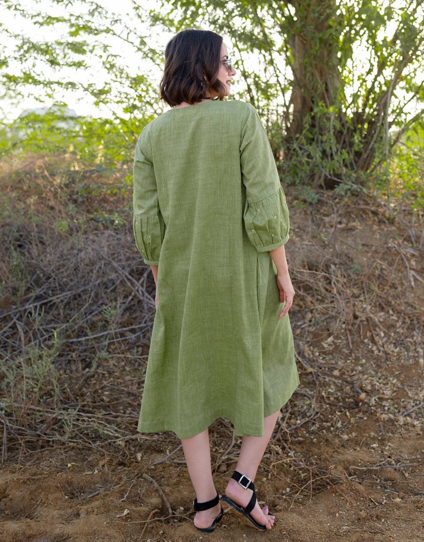 Forest Green Dress