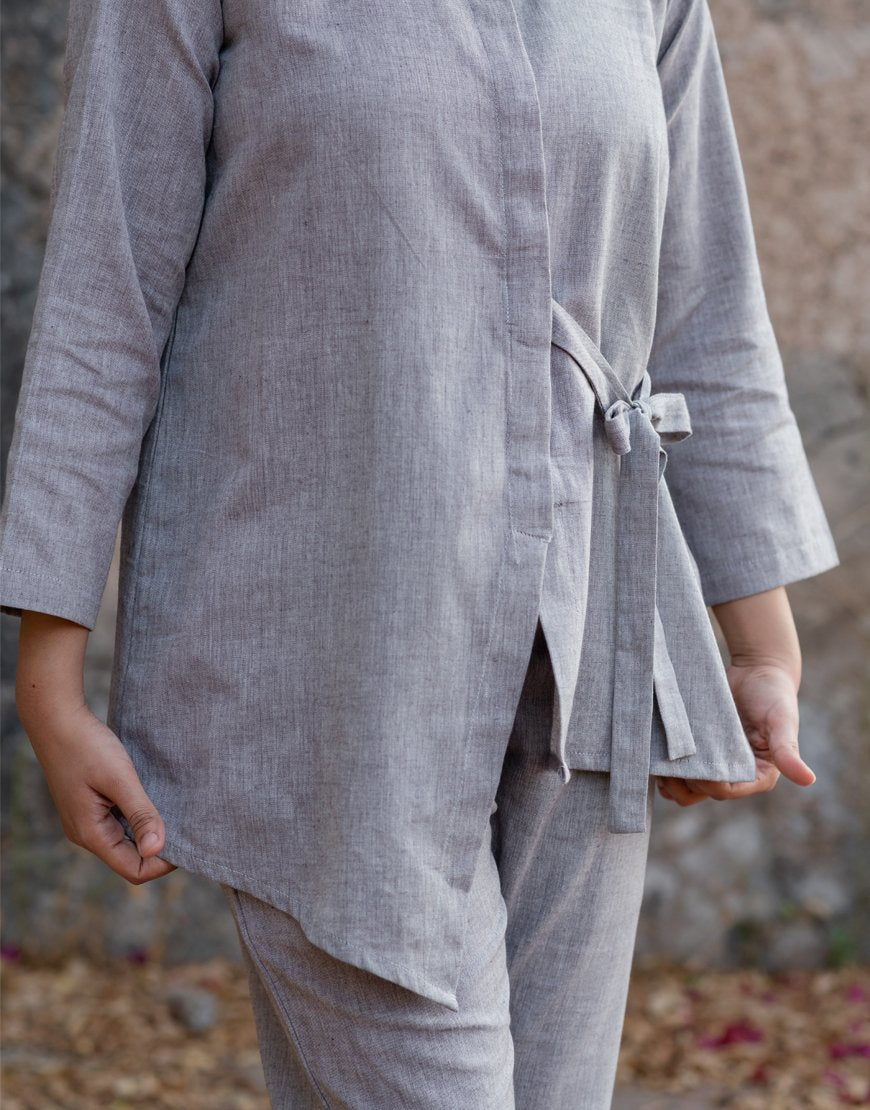 Solid Grey Co-ord Set